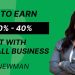 Tara Newman - How to earn 30% - 40% profit with a small business