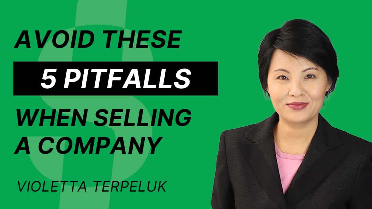 S4E18 – Violetta Terpeluk – The 5 Pitfalls to avoid when selling a company
