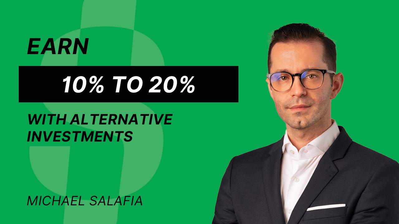 S4E33 – Michael Salafia – Earn 10% to 20% with Alternative Investments