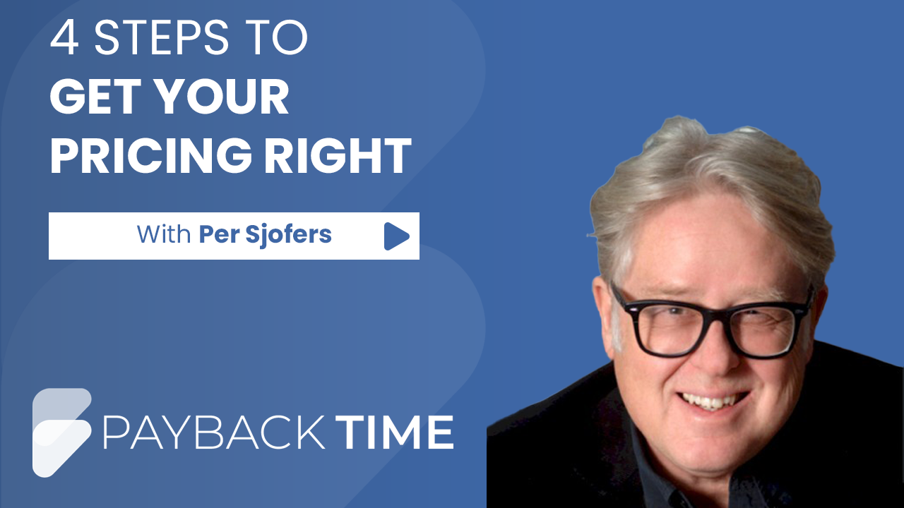 S5E20 – How to optimize your pricing strategy with 4 proven steps with Per Sjofors