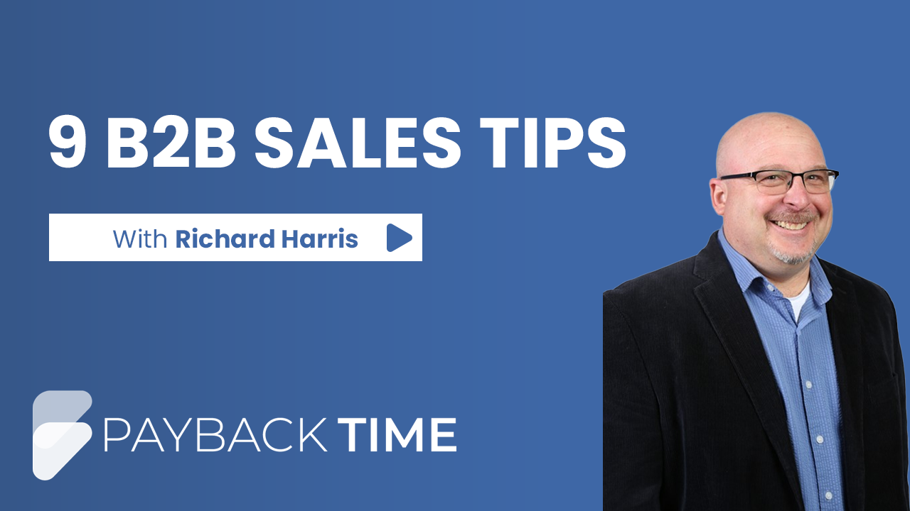 S5E25 – 9 B2B Sales Tips, How to Stop Discounting, and Will AI Replace Salespeople With Richard Harris